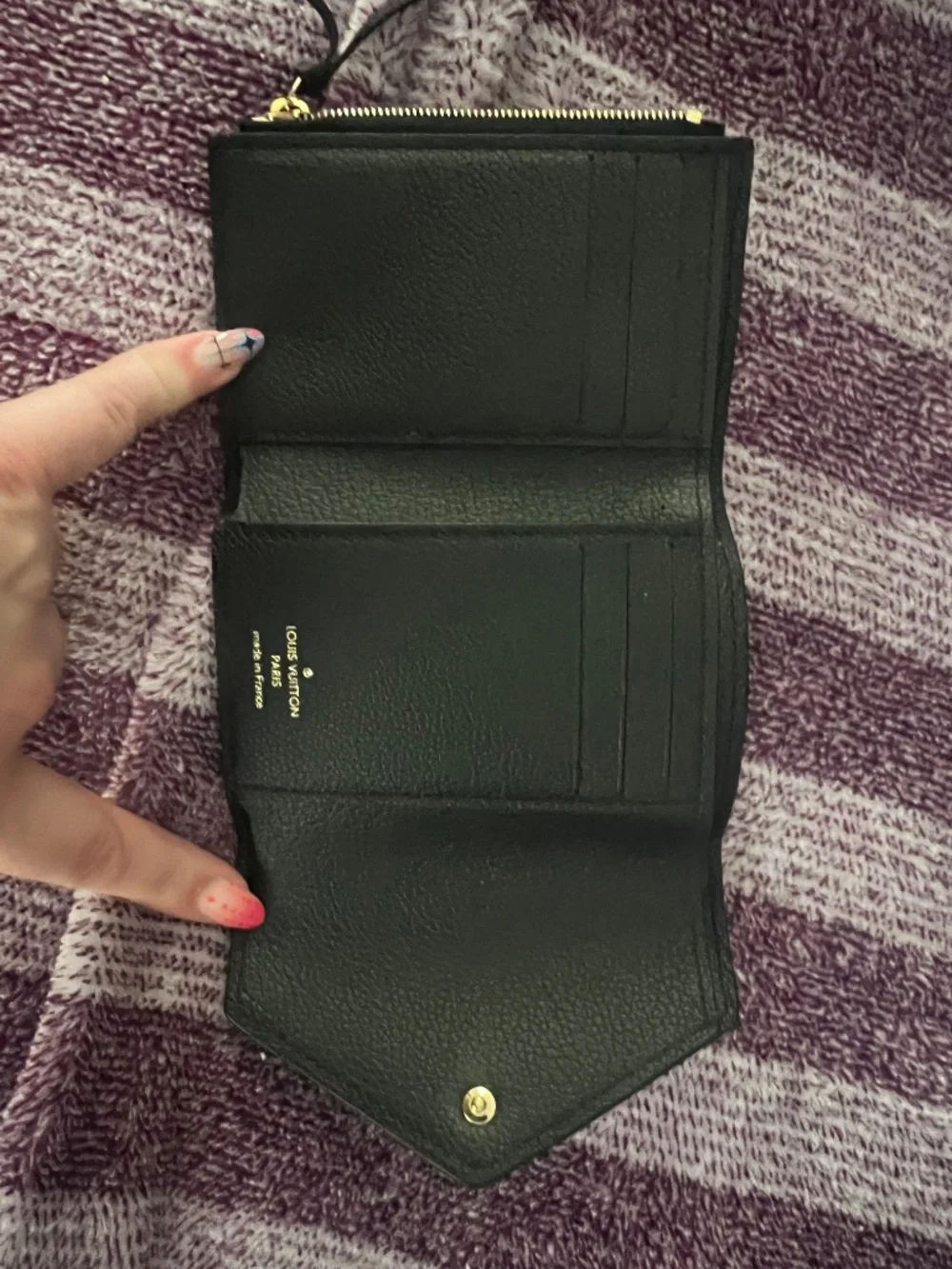 Louis Vuitton purse and wallet